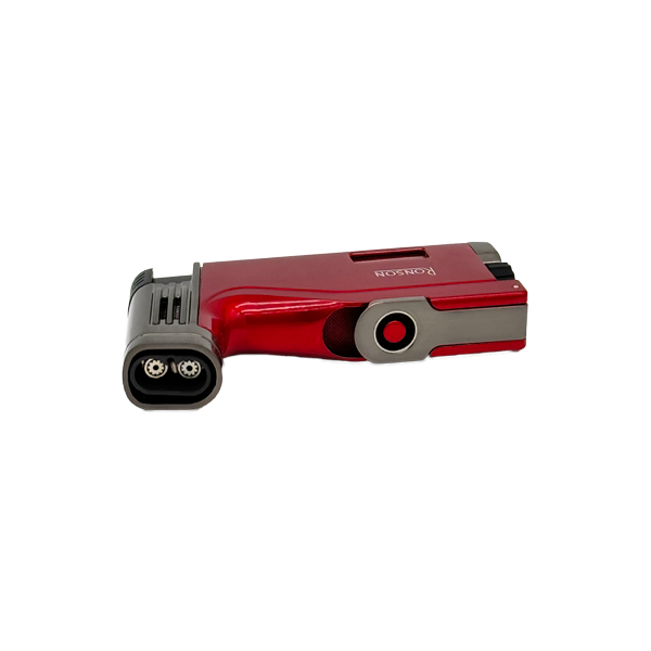 Gorilnik Ronson 120003 plinski Jet Flame Breeze, Red
