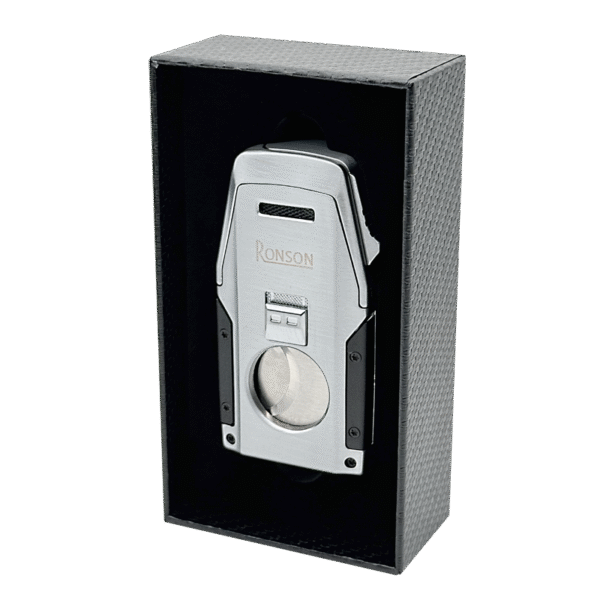Vžigalnik Ronson 122001 za cigare plinski Jet Flame Mirage, Chrome Satin