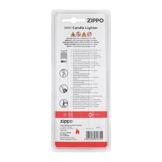 Zippo 2.007.402 Prižigalec plamena Mini Silver