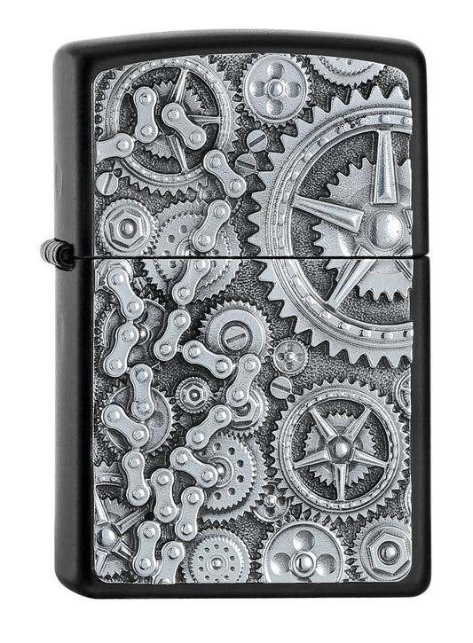 Zippo 2.007.587 Gear Wheels Emblem