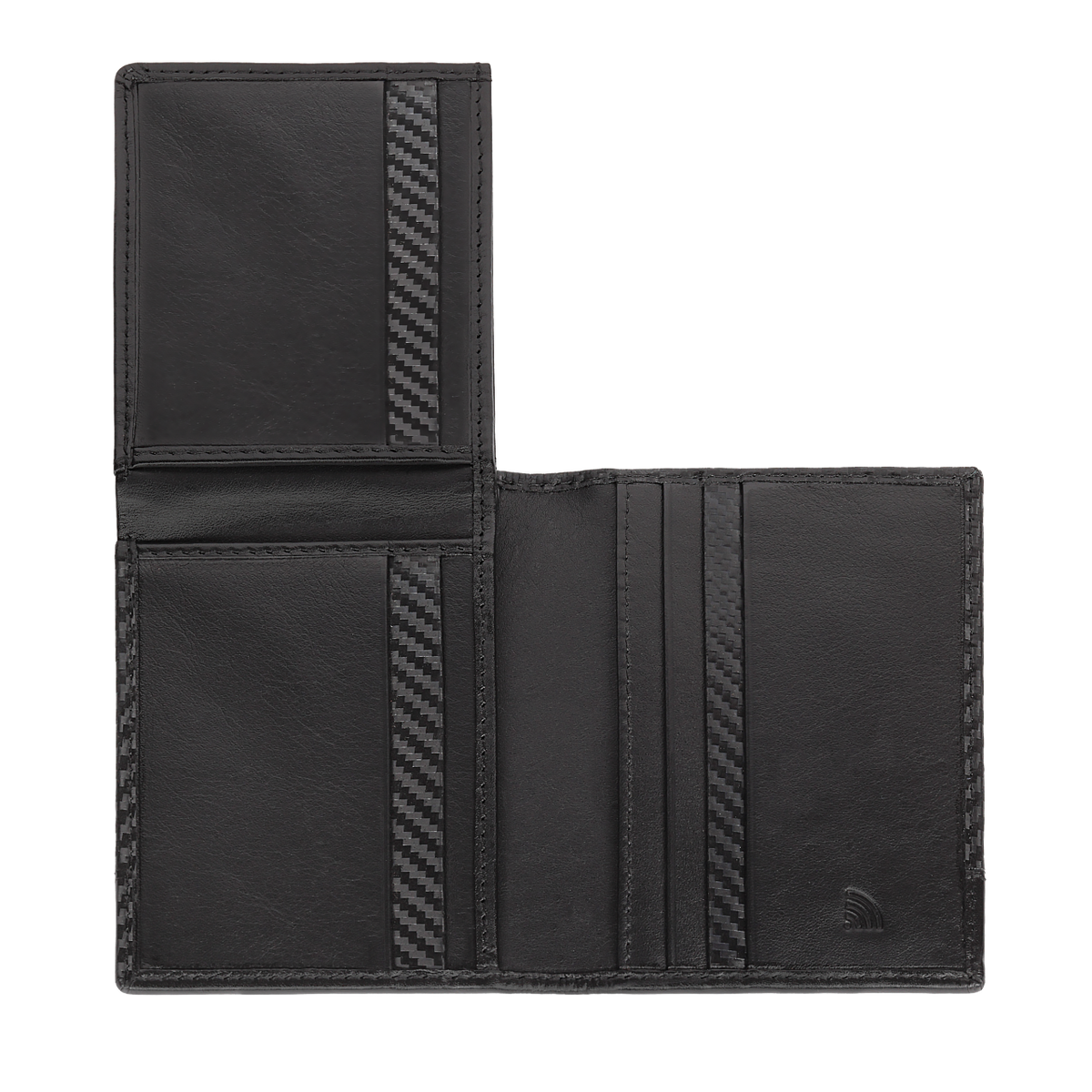 Denarnica Zippo 2.008.000 Carbon Range Tri-Fold, Vertical