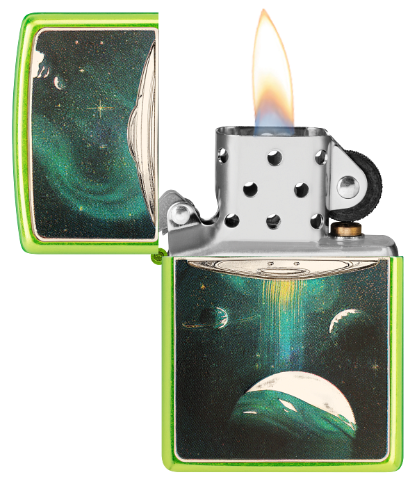 Zippo 2008091 vžigalnik UFO Light Beam Emblem