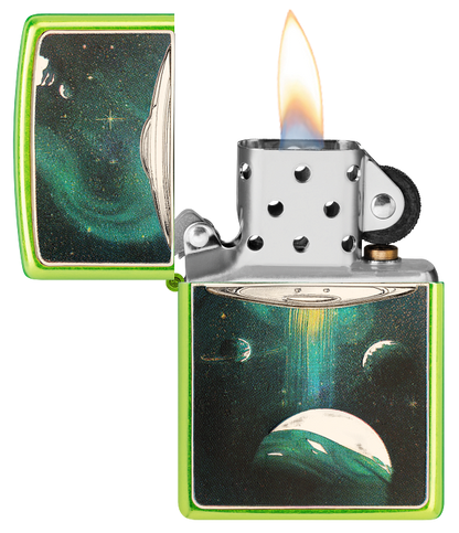 Zippo 2008091 vžigalnik UFO Light Beam Emblem