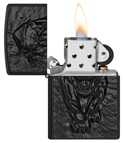 Zippo 2.008.206 vžigalnik Black Panther Emblem