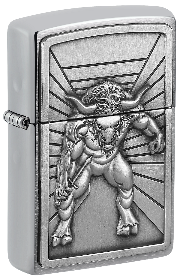 Zippo 2.008.234 vžigalnik Minotaur Emblem