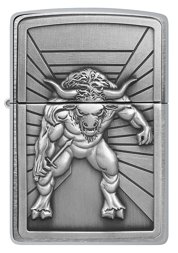 Zippo 2.008.234 vžigalnik Minotaur Emblem
