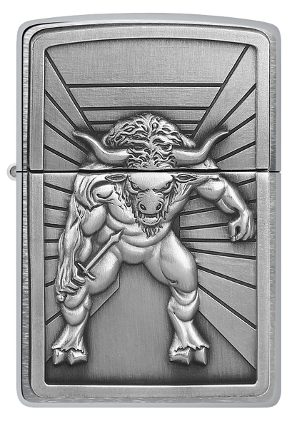 Zippo 2.008.234 vžigalnik Minotaur Emblem