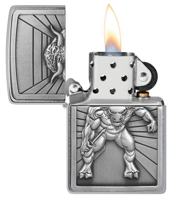 Zippo 2.008.234 vžigalnik Minotaur Emblem