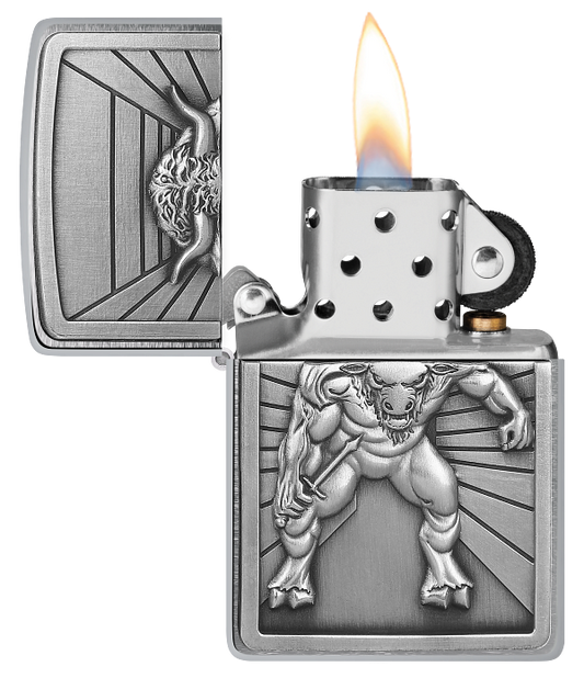 Zippo 2.008.234 vžigalnik Minotaur Emblem