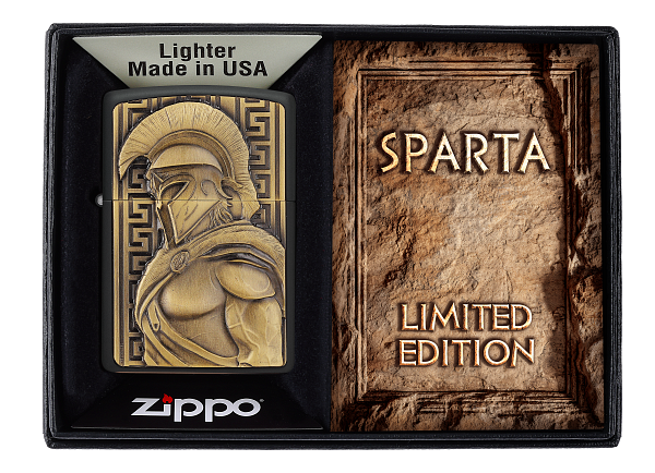 Zippo 2.008.282 vžigalnik Sparta EMEA Collectable Emblem 2026