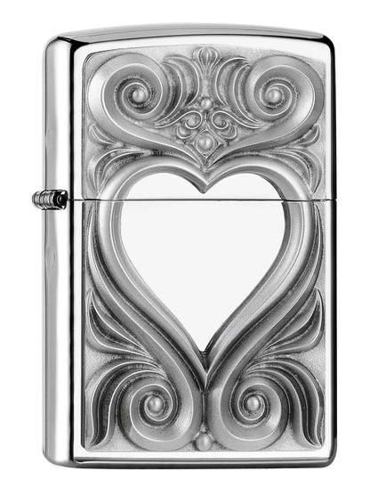 Zippo 250-25355 vžigalnik Heart Antique Emblem