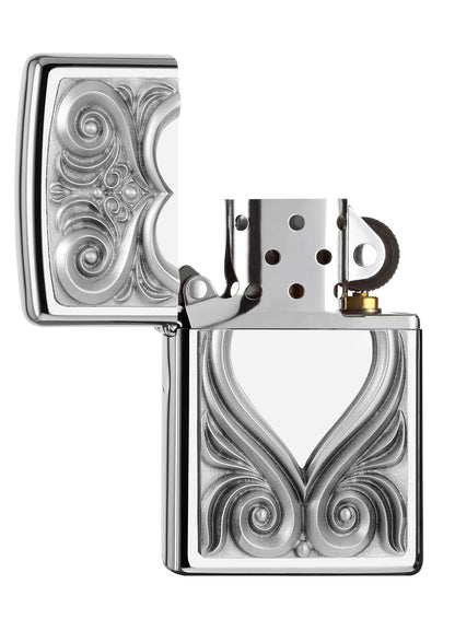 Zippo 250-25355 vžigalnik Heart Antique Emblem