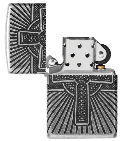 Zippo vžigalnik 29667 Celtic Cross 360°
