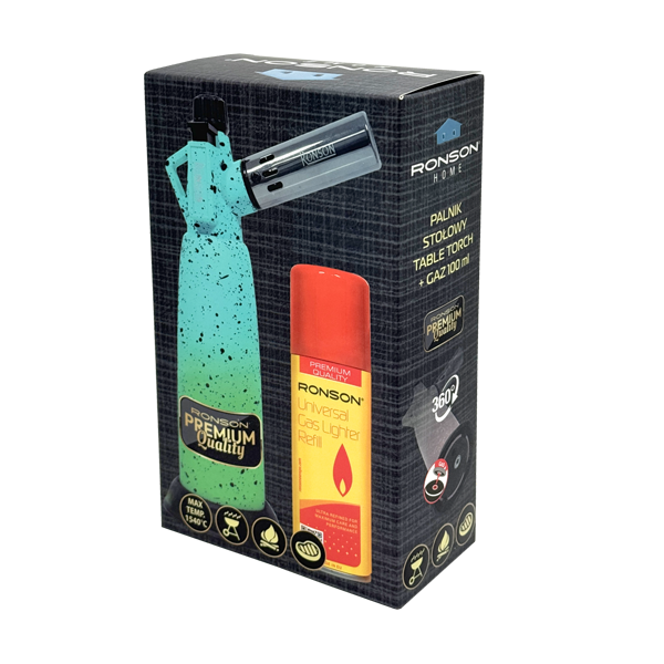 Set Ronson Table Torch RRK 3121 + Plin 100 ml