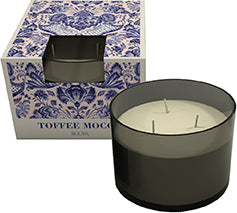 Sveča ROURA 333030.142 dišeča Toffee Mocca - 3 stenji