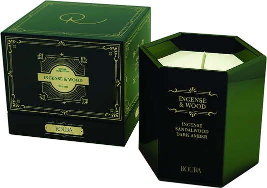 Sveča ROURA 333255.183 dišeča Incense & Wood