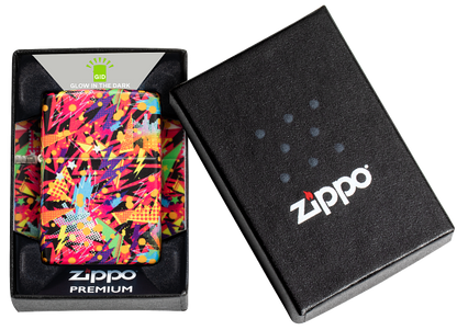 Zippo 46008 vžigalnik Retro, Glow in the Dark