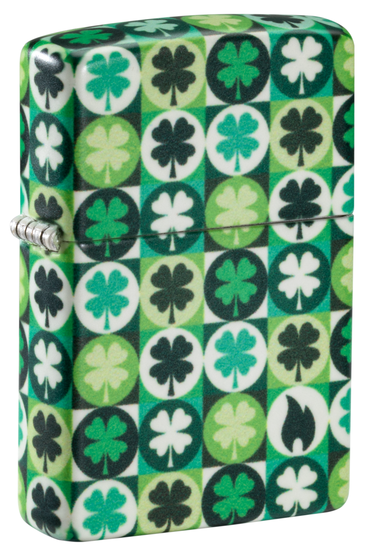 Zippo vžigalnik 46015 Clover Glow in the Dark