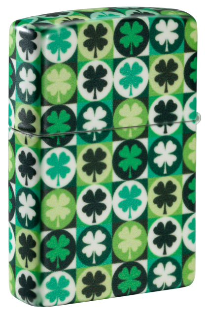 Zippo vžigalnik 46015 Clover Glow in the Dark