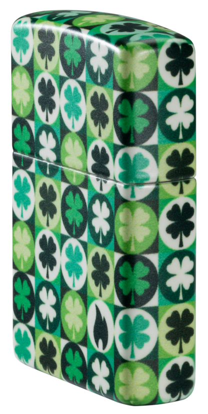 Zippo vžigalnik 46015 Clover Glow in the Dark