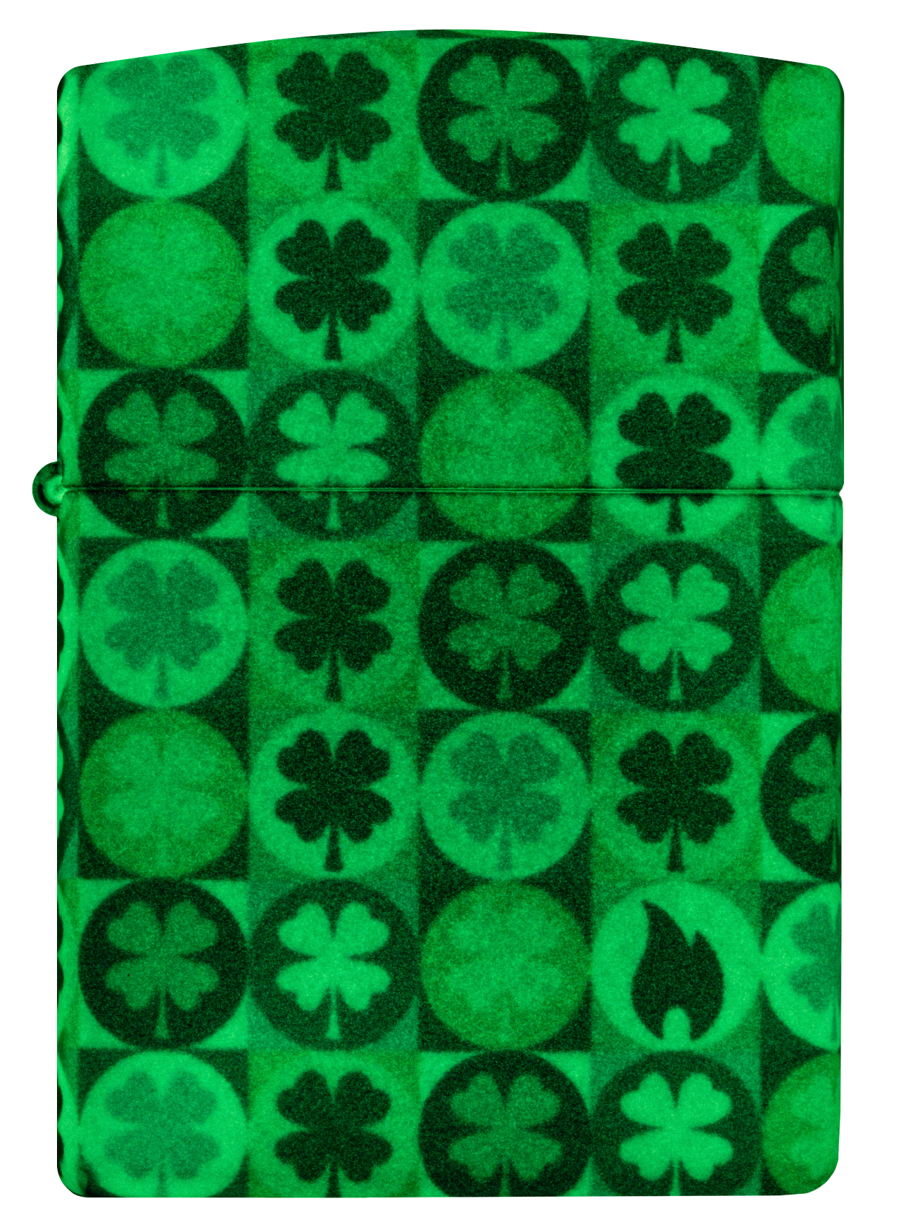 Zippo vžigalnik 46015 Clover Glow in the Dark
