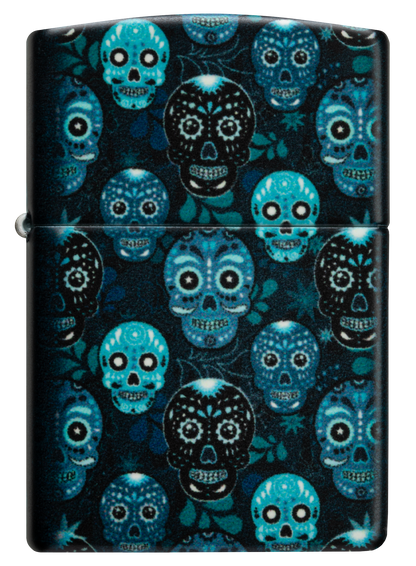 Zippo vžigalnik 46017 Sugar Skull Glow in the Dark