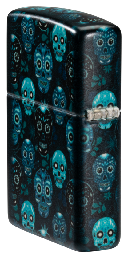 Zippo vžigalnik 46017 Sugar Skull Glow in the Dark
