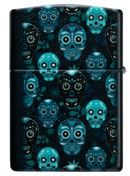 Zippo vžigalnik 46017 Sugar Skull Glow in the Dark