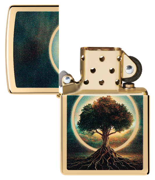 Zippo vžigalnik 46045 Sacred Tree of Life