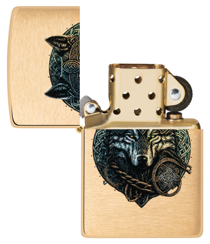 Zippo vžigalnik 46050 Wolf Warrior