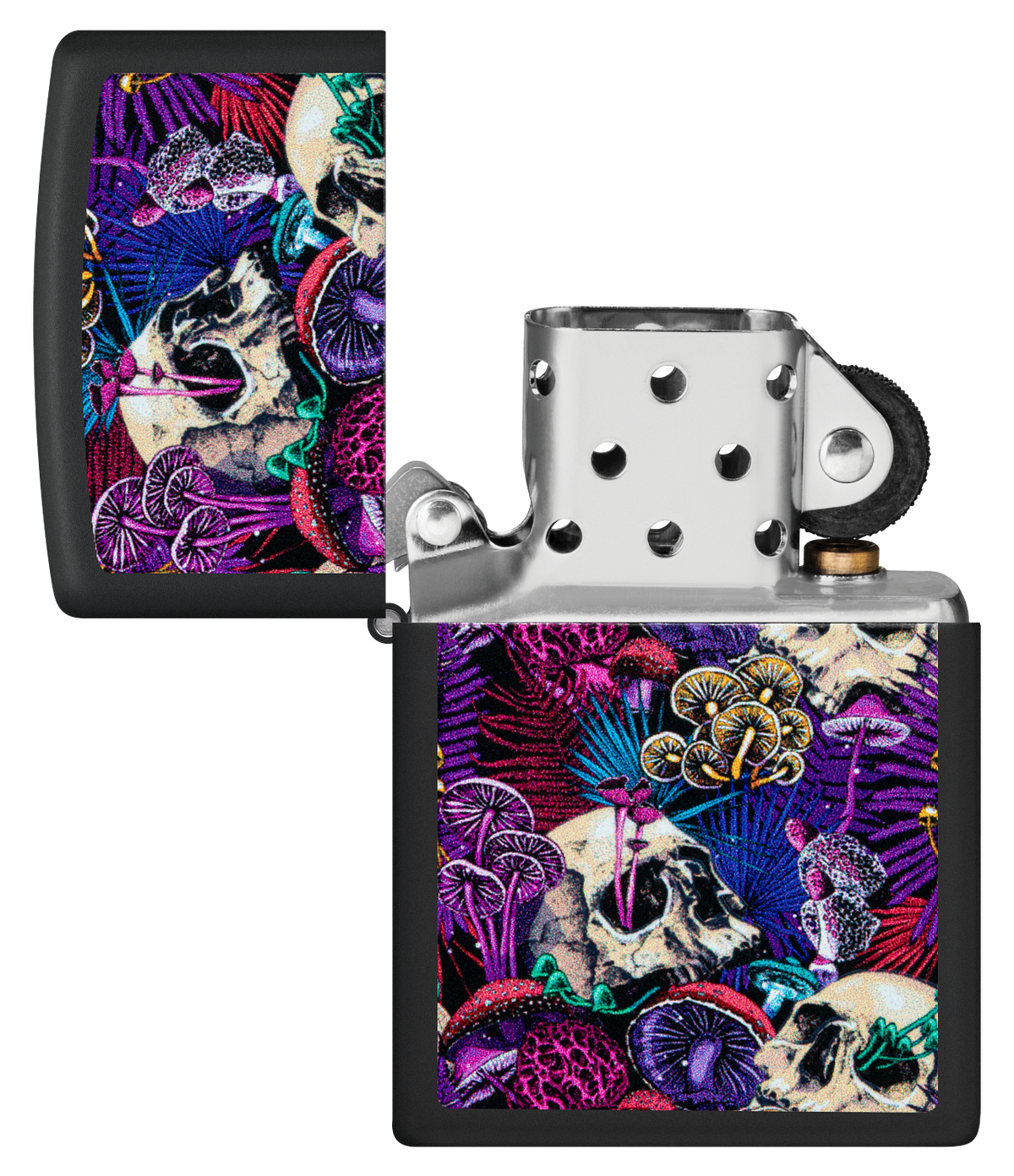 Zippo vžigalnik 46087 Pyschedelic Mushrooms UV