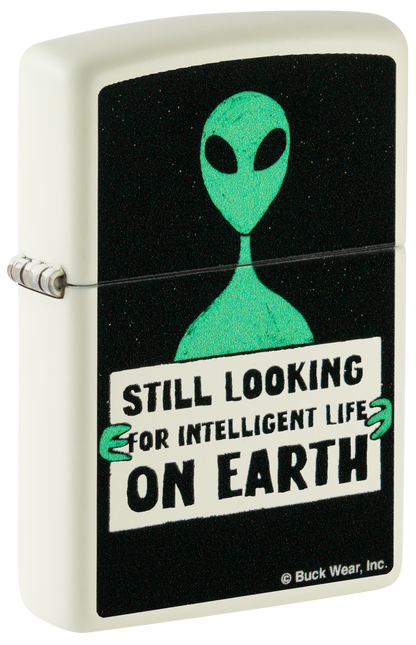 Zippo vžigalnik 46092 Alien Glow in the Dark by Buck Wear