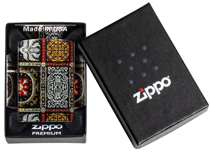 Zippo vžigalnik 46146 Tapestry Tribal Patterns