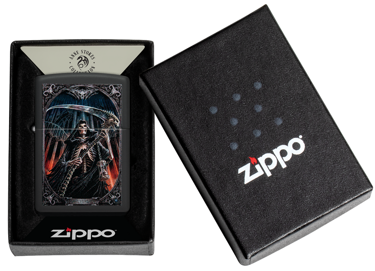 Zippo vžigalnik 46164 Anne Stokes Reaper