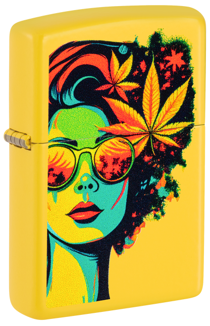 Zippo 46231 vžigalnik Cannabis Woman