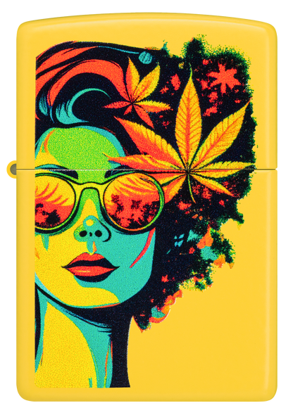 Zippo 46231 vžigalnik Cannabis Woman