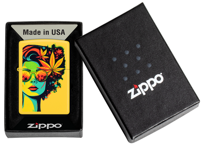 Zippo 46231 vžigalnik Cannabis Woman