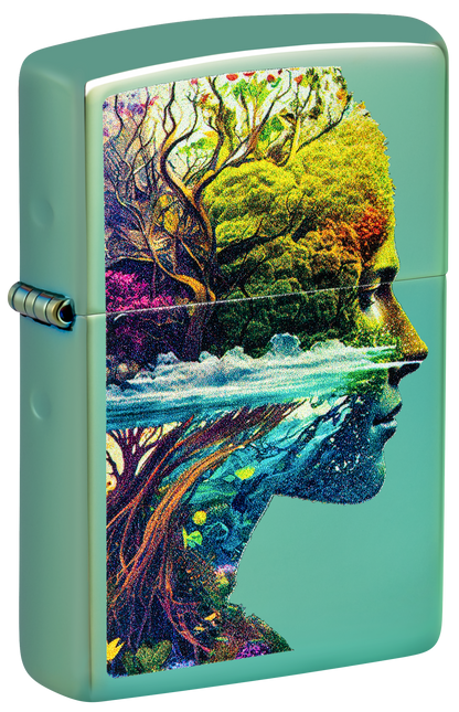 Zippo 46233 vžigalnik Face of Nature