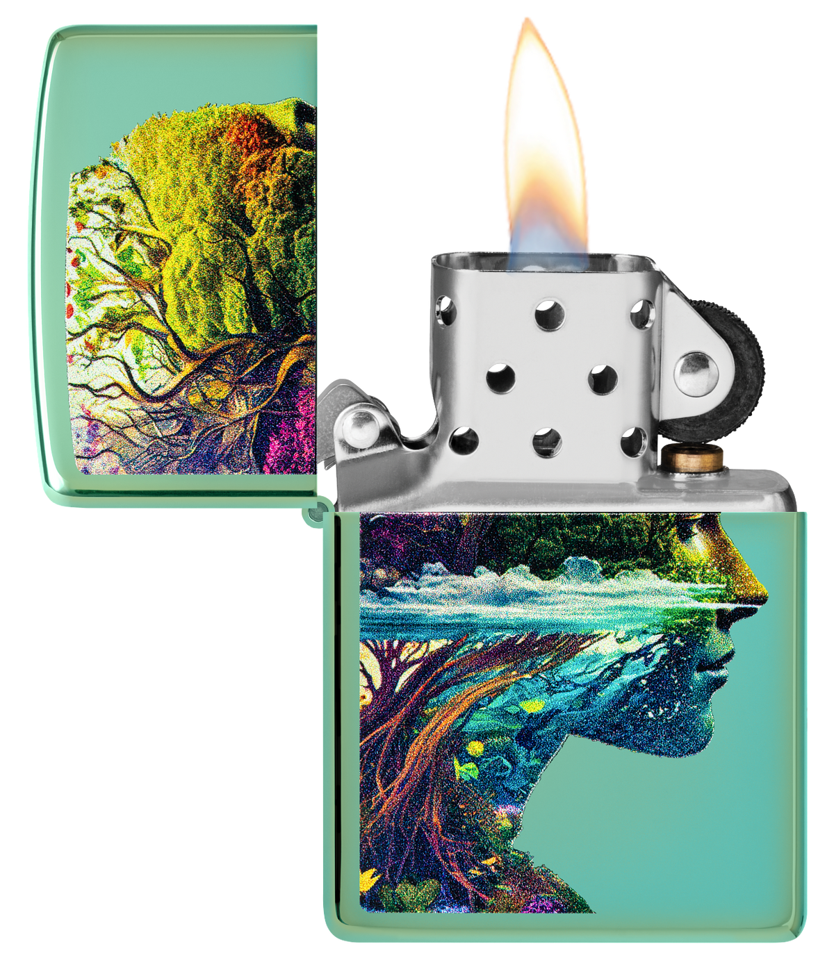 Zippo 46233 vžigalnik Face of Nature