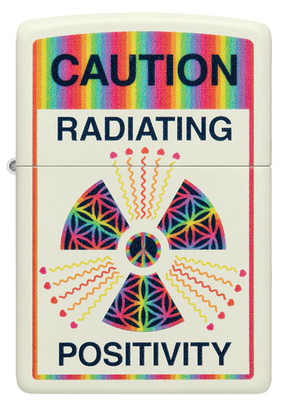 Zippo 46243 vžigalnik Radiating Positivity, Glow in the Dark