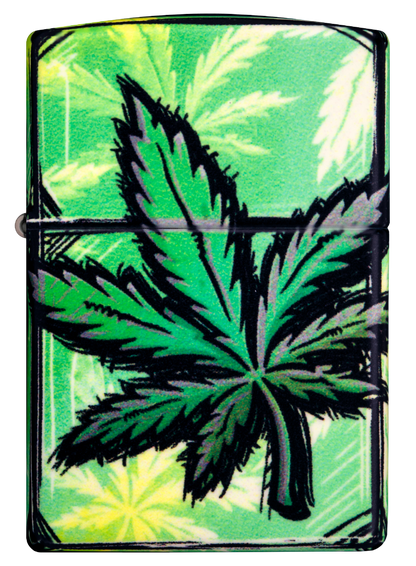 Zippo vžigalnik 46253 Glowing Cannabis
