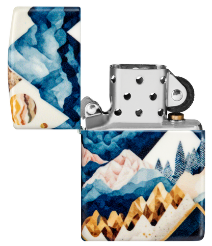 Zippo vžigalnik 46262 Geometric Mountains