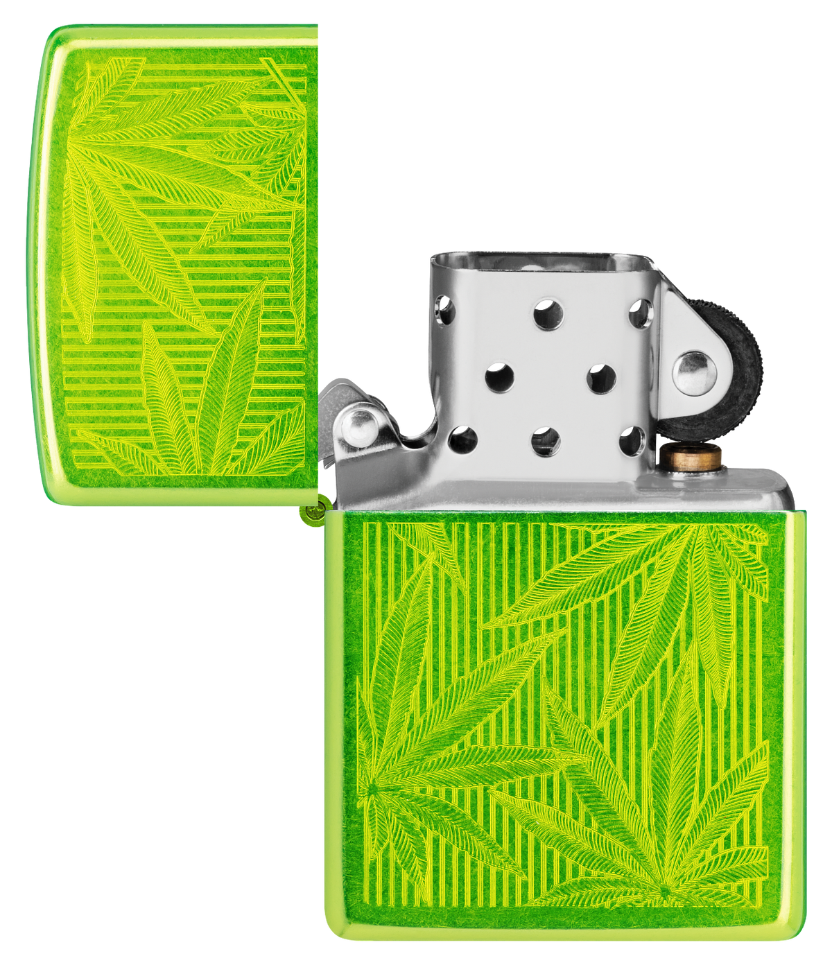 Zippo vžigalnik 46269 Cannabis Leaves