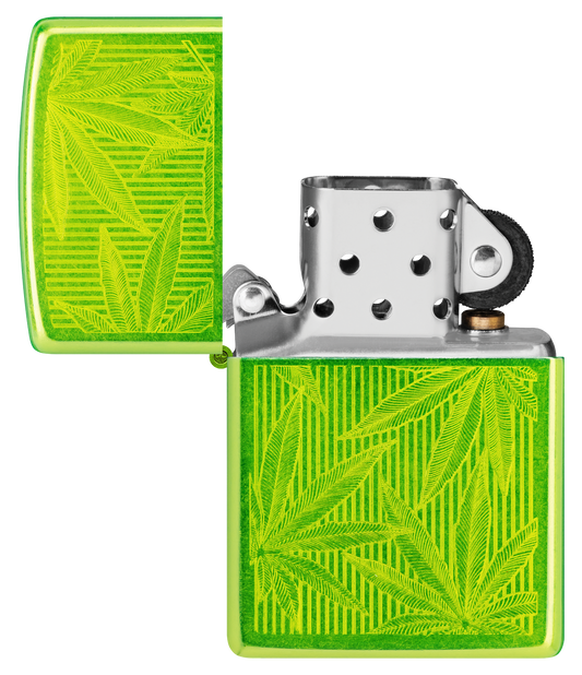 Zippo vžigalnik 46269 Cannabis Leaves