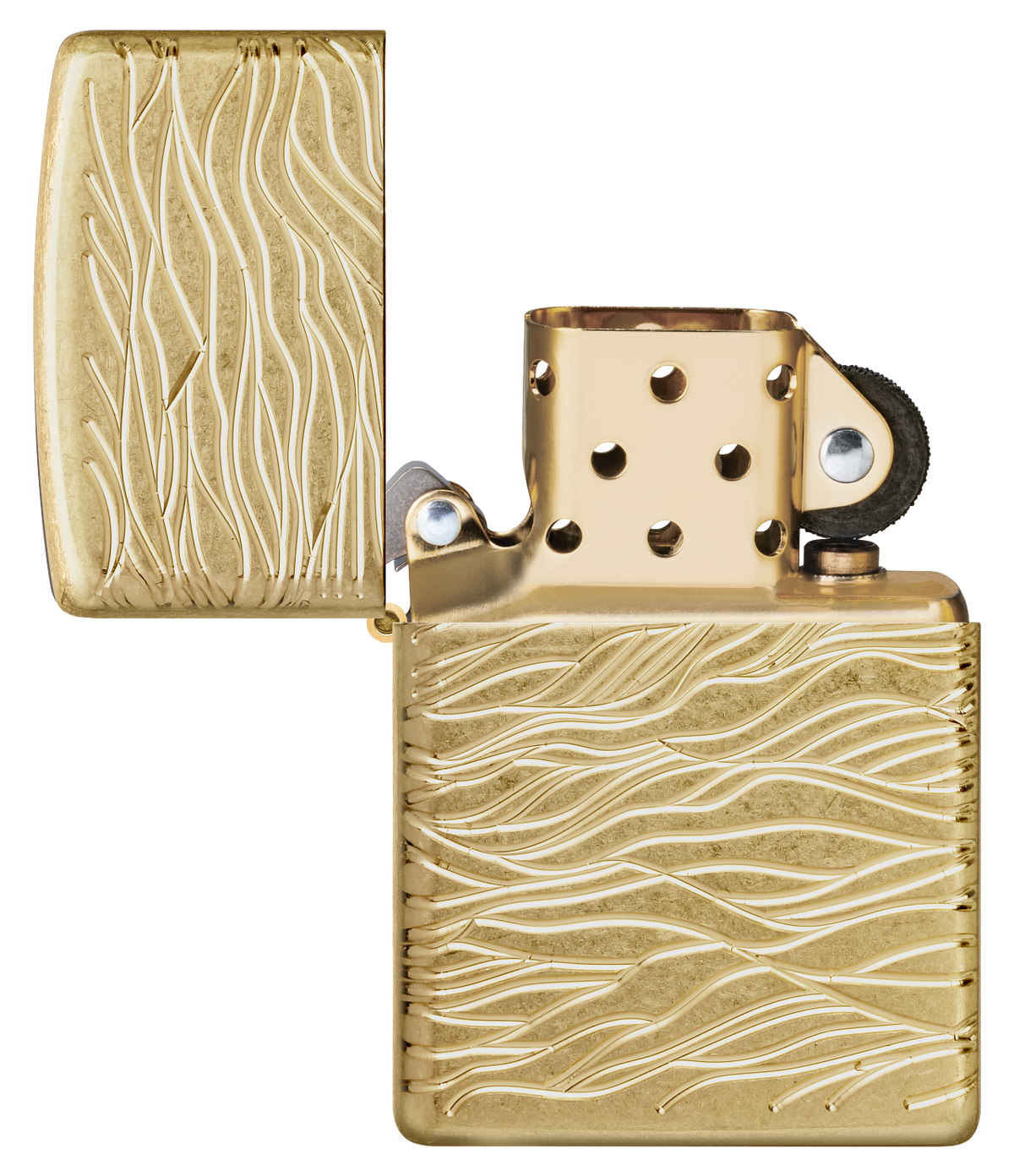 Zippo vžigalnik 46273 Wavy Pattern Armor