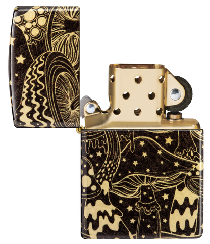Zippo vžigalnik 46277 Mushrooms 360°