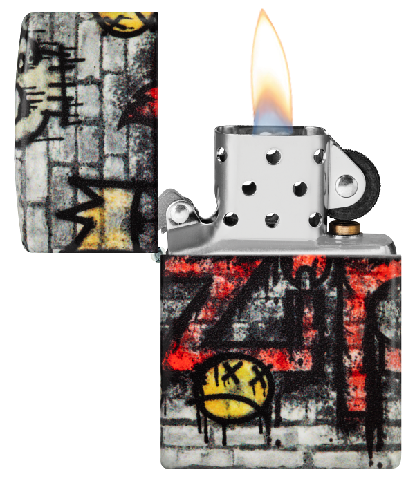 Zippo 46282 vžigalnik Street Wall Art, 540 Matte