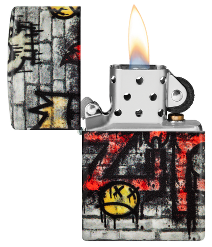 Zippo 46282 vžigalnik Street Wall Art, 540 Matte