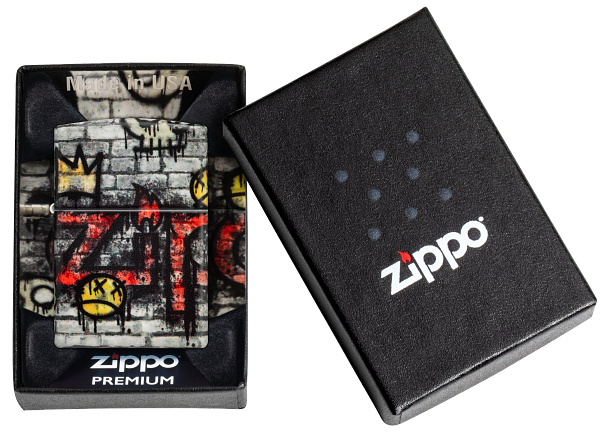 Zippo 46282 vžigalnik Street Wall Art, 540 Matte