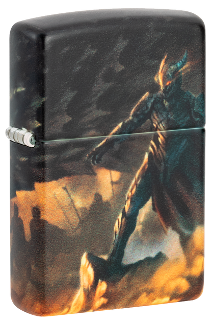 Zippo 46284 vžigalnik Knight vs Dragon, 540 Matte